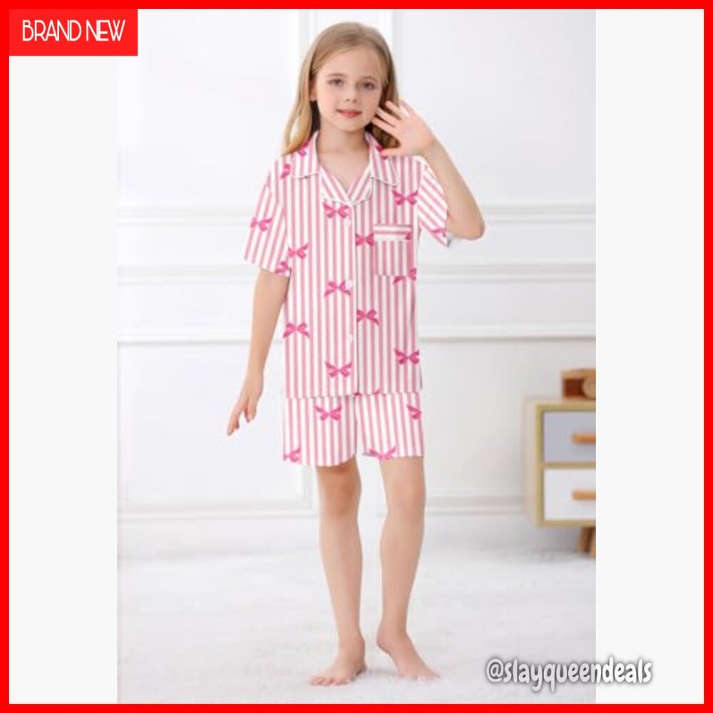 Soft Lyocell Pajama Set Button-Down Sleepwear Lou… - image 3